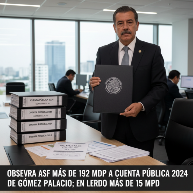 ASF Cuenta Pública Gómez Palacio