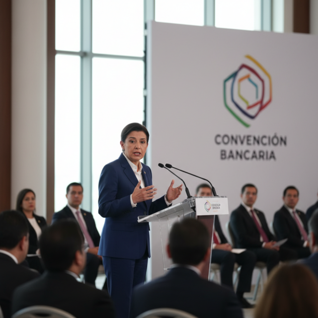 Sheinbaum Urge Banqueros Crédito