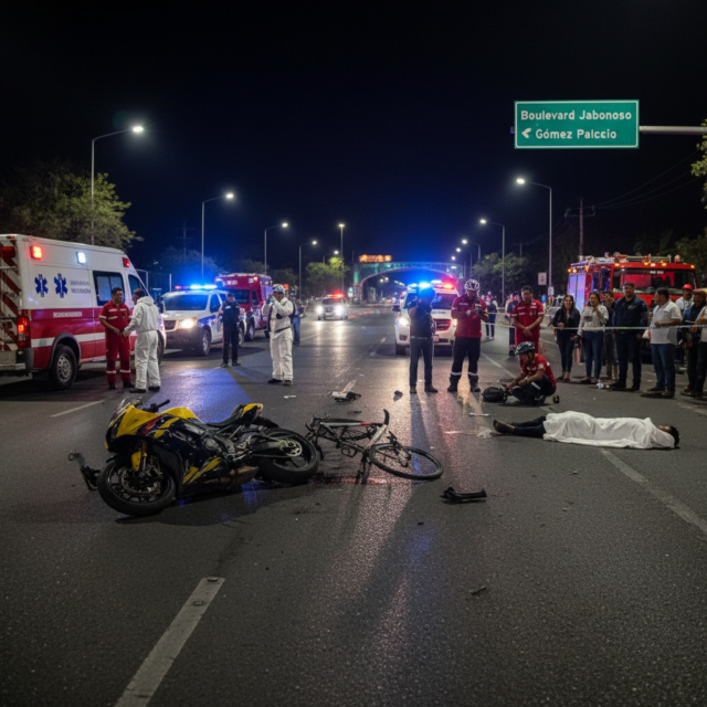 image-166 Accidente Ciclista Gómez Palacio