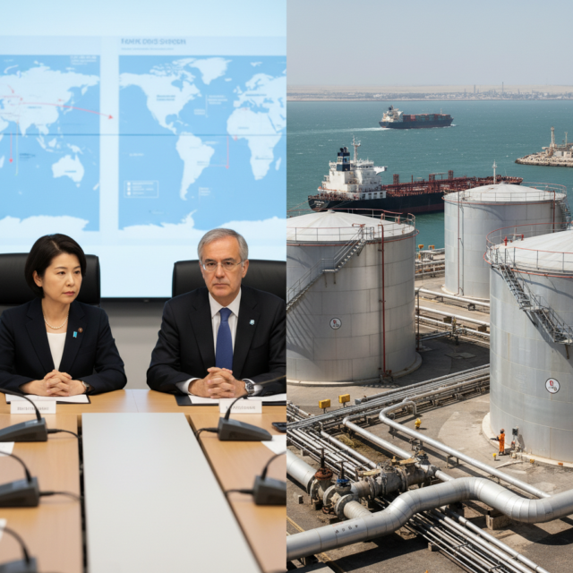 Japón Reservas Estratégicas Petróleo
