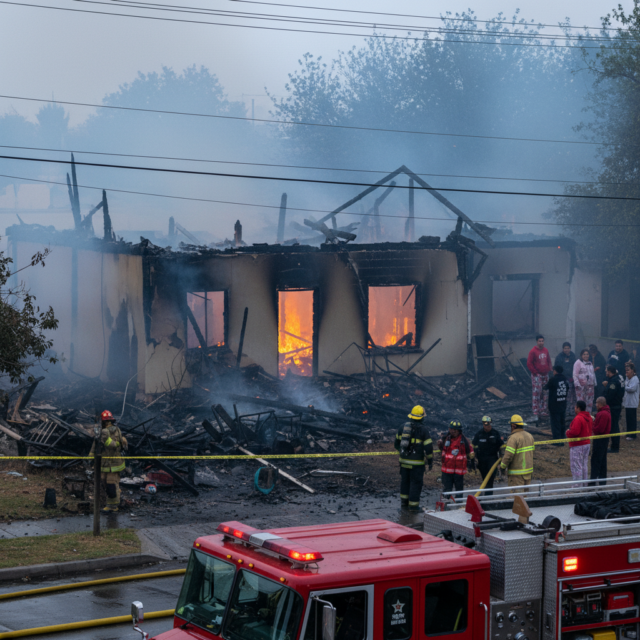 Incendio Vivienda Gómez Palacio