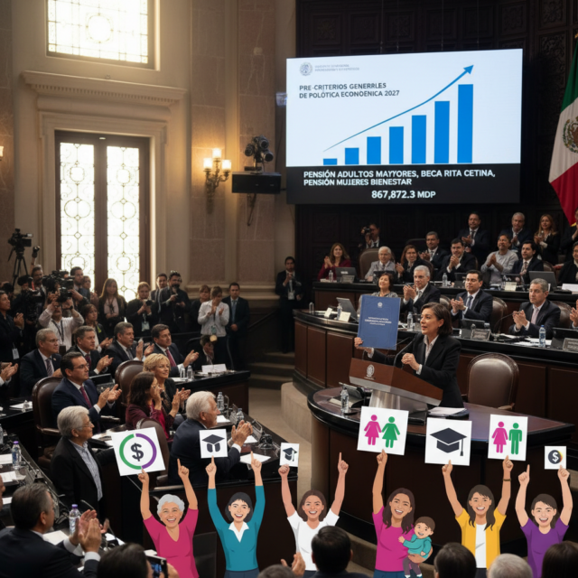 Gobierno de Sheinbaum Prioriza Becas y Pensiones del Bienestar con ...