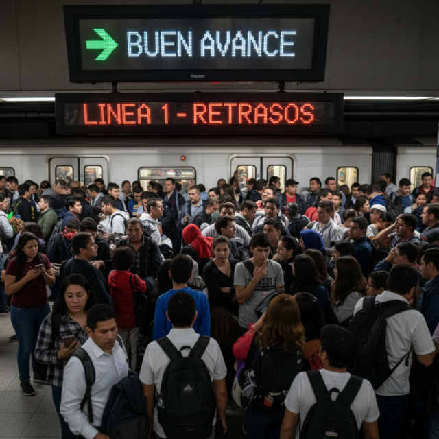 Metro CDMX lentitud