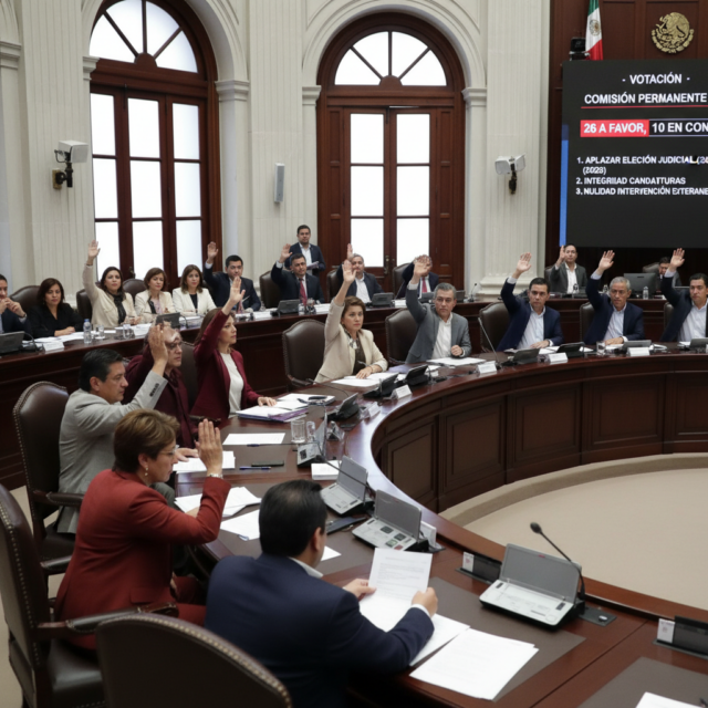 Aplazamiento Elección Judicial