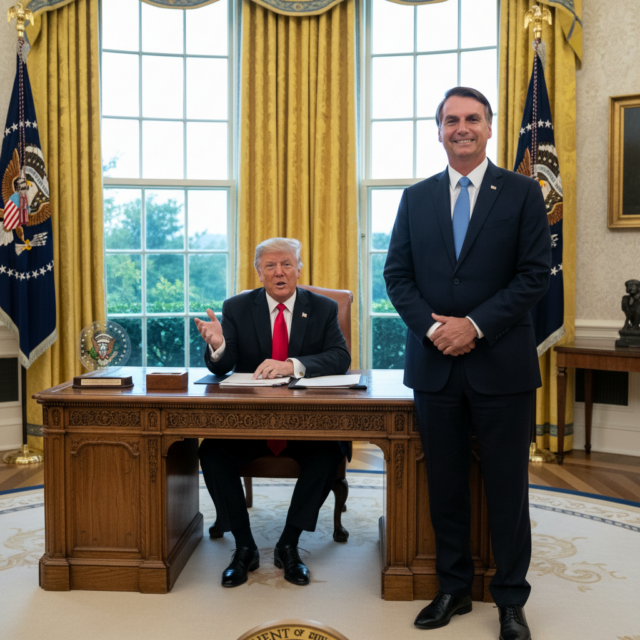 image-217 Trump Flávio Bolsonaro