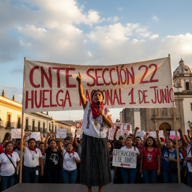 CNTE huelga nacional