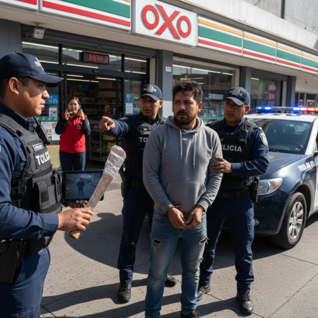 asaltante de tiendas en Torreón