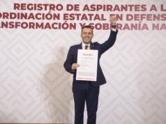 Formaliza Ulises Mejía Haro su registro por la Coordinación de Morena con un perfil de resultados y cercanía