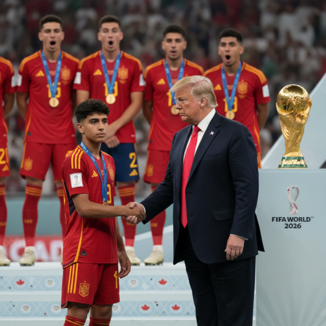 Lamine Yamal Donald Trump