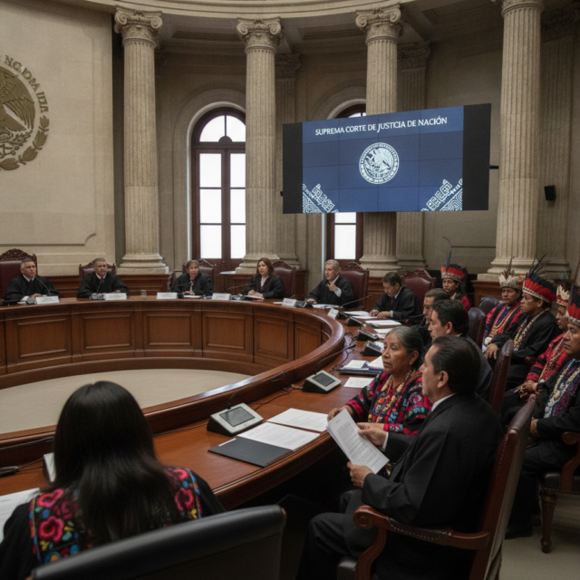 Suprema Corte Pueblos Indígenas
