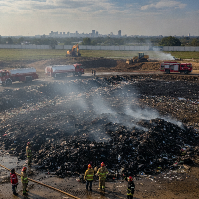 Incendio Relleno Sanitario Lerdo