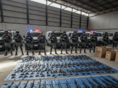 Interceptan Cuantioso Arsenal de 210 Armas Proveniente de Texas Destinado a Grupos Criminales arsenal 210 armas