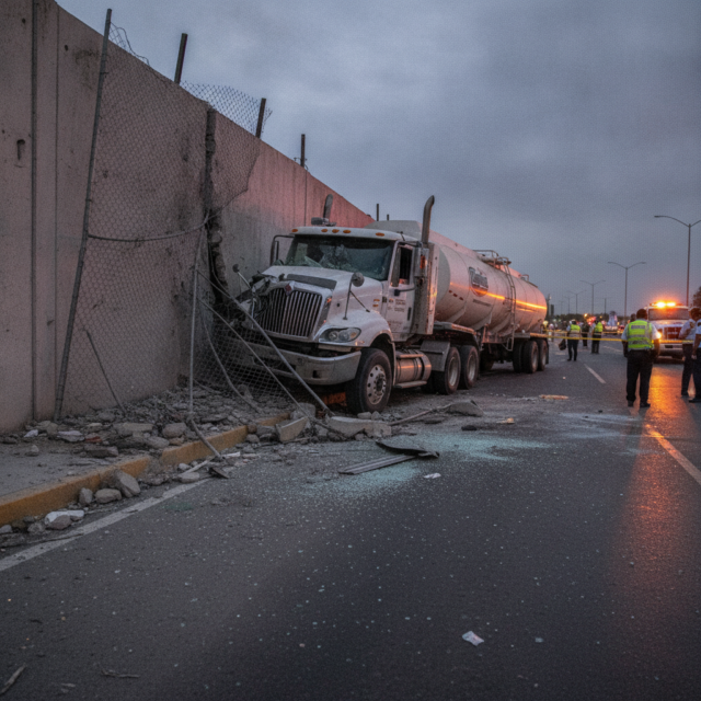 Accidente Pipa Gómez Palacio