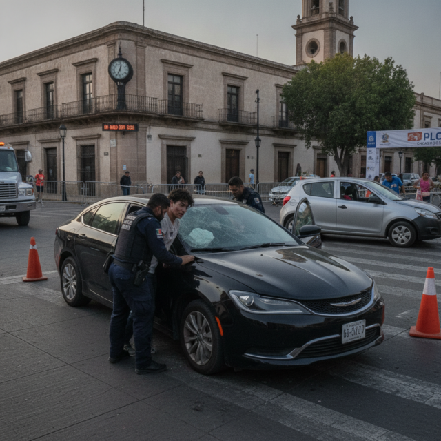 Accidente en Centro de Lerdo