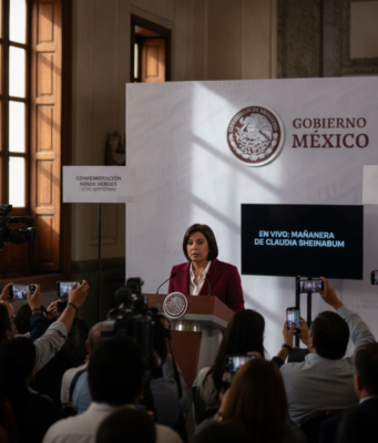 EN VIVO: Sigue la Mañanera de Claudia Sheinbaum este Lunes 14 de Septiembre Mañanera Claudia Sheinbaum