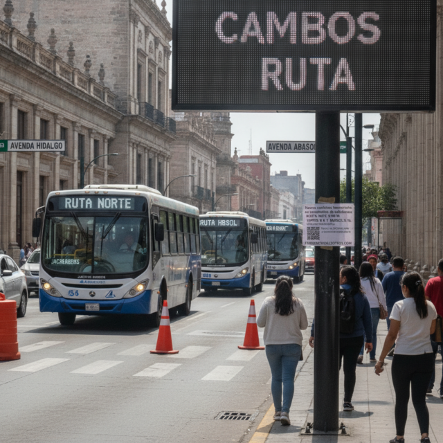 Modificación Recorridos Rutas Norte