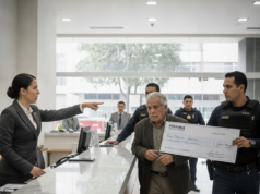 Detenido Adulto Mayor en CDMX por Intento de Cobro de Cheque Falso de 5 Millones de Pesos Adulto Mayor Cheque Falso
