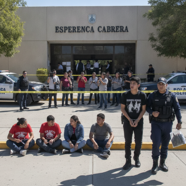 image ataque cuchillos secundaria Querétaro